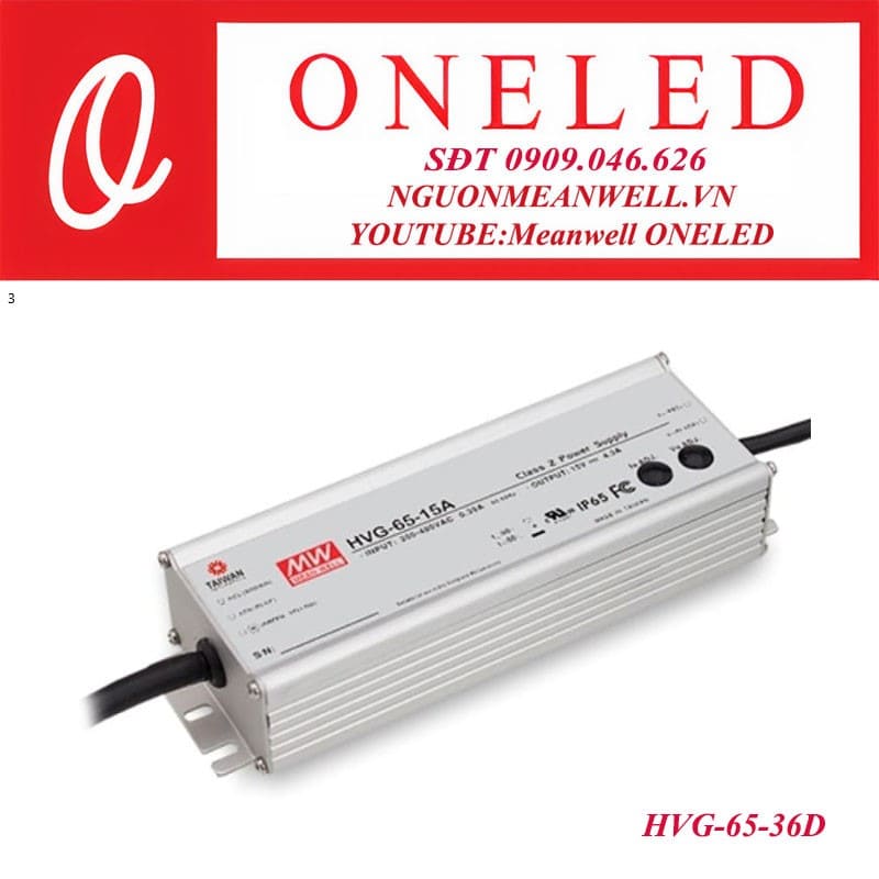 Bộ nguồn dạng tĩnh HVG-65-36D