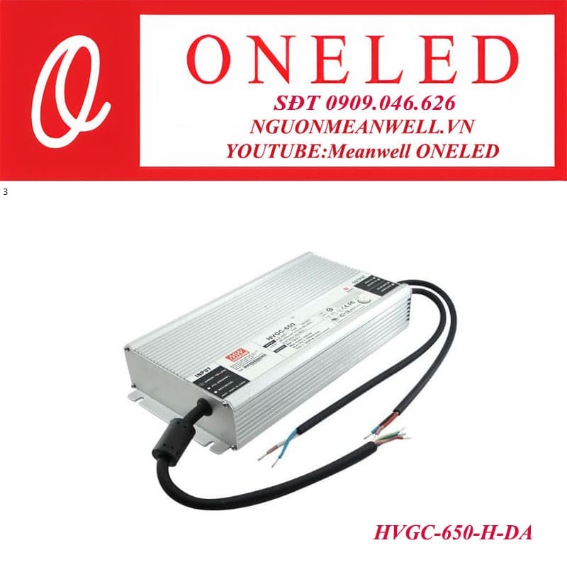 Bộ nguồn dạng tĩnh HVGC-650-H-DA