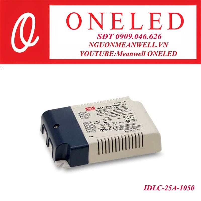 Bộ nguồn dạng tĩnh IDLC-25A-1050