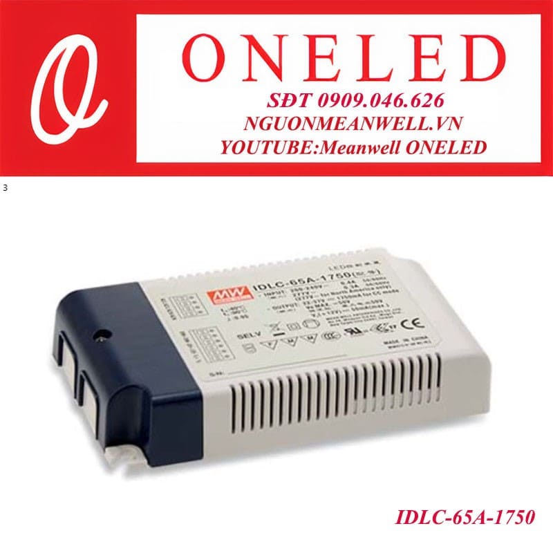 Bộ nguồn dạng tĩnh IDLC-65A-1750