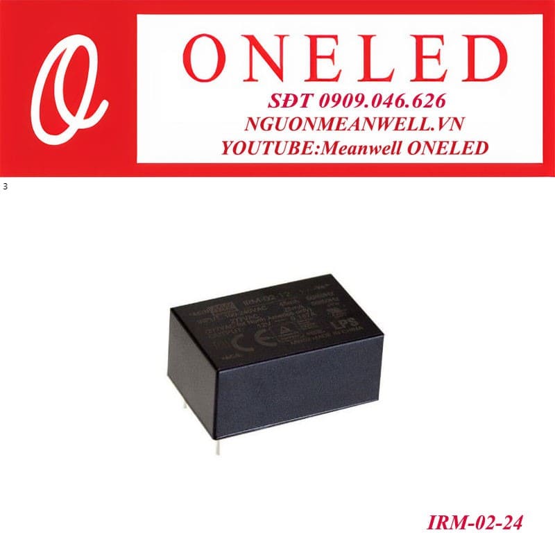 Bộ nguồn dạng tĩnh IRM-02-24