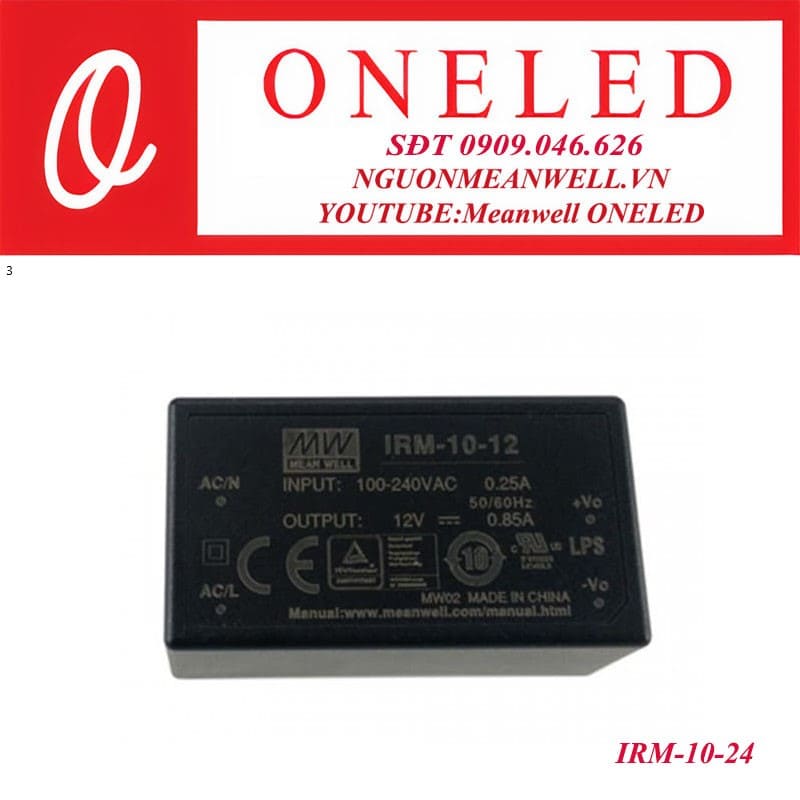 Bộ nguồn dạng tĩnh IRM-10-24