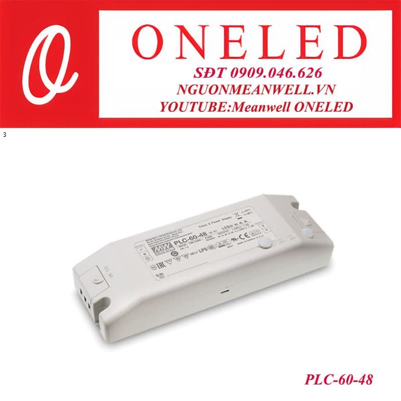 Bộ nguồn dạng tĩnh PLC-60-48