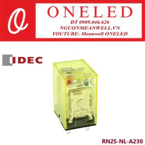 Relay Trung Gian RN2S-NL-A230 IDEC 1 Relay Trung Gian RN2S-NL-A230 IDEC